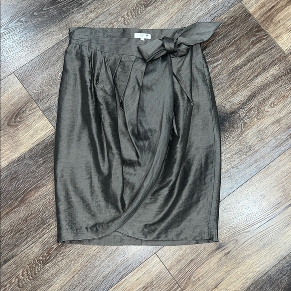 Joie Erlecia Moss Wrap Skirt Fully Lined 🔥 - Picture 8 of 10